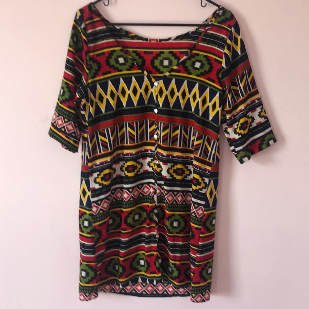 Red dress boutique dress
